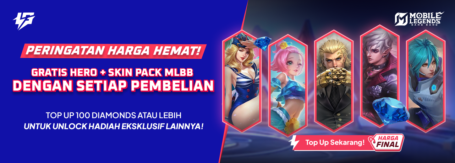 [ID] 1st recharge mlbb Sep